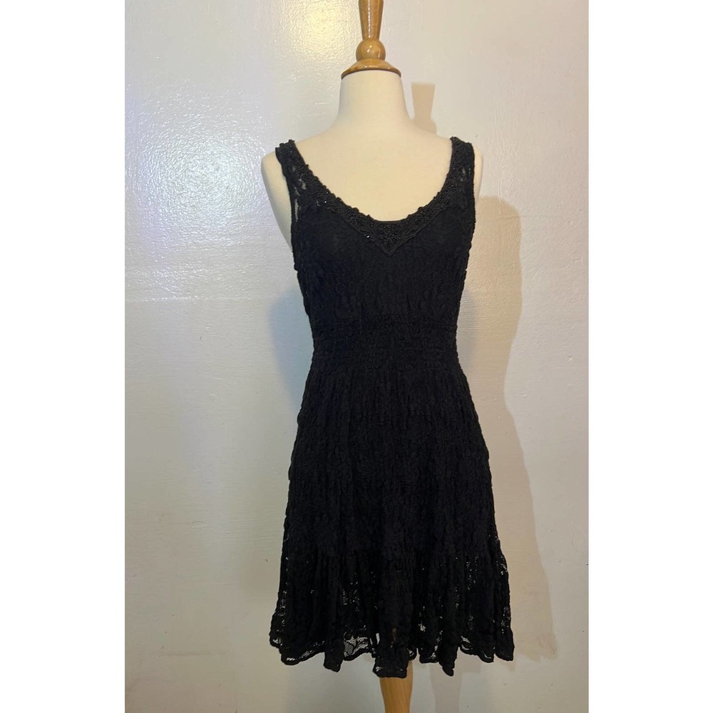 Free People lace mini dress